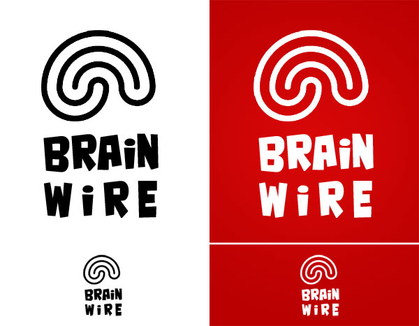 logótervezés - brainwire